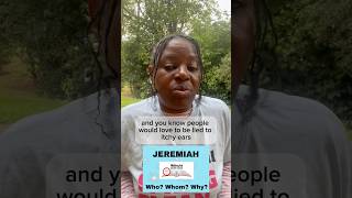 Introducing Jeremiah: Who? Whom? Why? #shorts