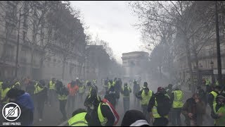 Répression policière des Gilets Jaunes à Paris - Acte IV - 8 décembre 2018