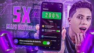 CELULAR DESCARREGANDO RÁPIDO? Como fazer a BATERIA DURAR MAIS!!! 5x 🔋