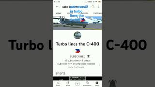 new owned by turbo lines the C-400 🇵🇭