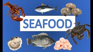 SEAFOOD-VOCABULARY- ENGLISH- SEA-COMIDA DE MAR