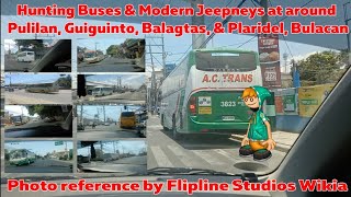 Hunting Buses & Modern Jeepneys at around Pulilan, Guiguinto, Balagtas, & Plaridel, Bulacan