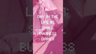 Day in the life of a small online boutique owner. 💗 #shopdaisie #smallbusiness #shortsvideo #ditl