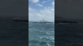 Ferry ride #ferry #fjordnorway #cloudy #waves #scary #norway