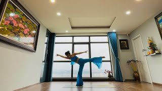 Yoga Flow : Đêm Lao Xao| Ngân Ngân Cover | BĐ: Trịnh Yến | TH: Linh Chi Yoga