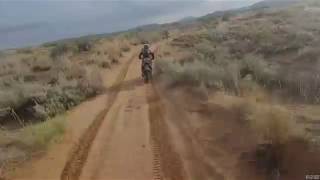 Desert Dirt Biking, Following the crew on my KTM 250 XC-F