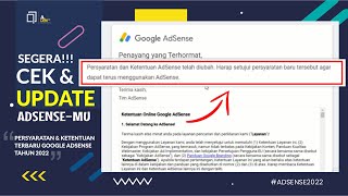 Wajib Update! Persyaratan dan Ketentuan Google Adsense Terbaru 2022