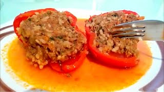 Фаршированные перцы Они такие вкусные, что я готовлю их каждую неделю!