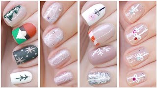 Minimalist Nail Designs Fun & Easy Christmas Nail Art Compilation!