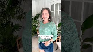 Sagebrush Lindy Chain Top FREE Pattern + Video Tutorial