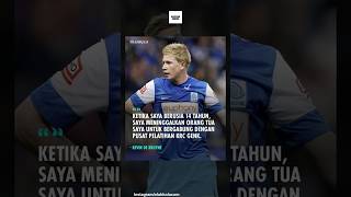 cerita kevin de Bruyne dicap sebagai anak pendiam dan diremehkan saat muda #kevindebruyne #mancity