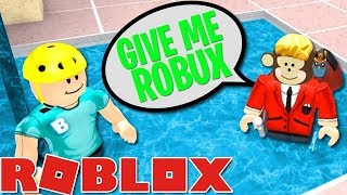 SIMON SAYS: GIVE ME ROBUX!! (Roblox)