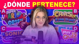 Suzyroxx reacciona a "Adivina el Videojuego por Su Personaje 🎮🕹️🤔" de PlayQuiz