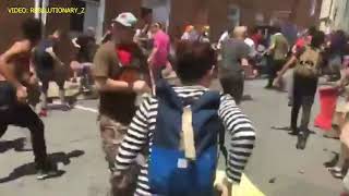 Terrifying moment Charlottesville "Unite The Right" rally turned violent