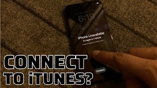 How To Unlock iPhone iF Forgot Password🔥Unavailable iPhone Connect to iTunes !! (2024)