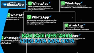 Bagi bagi 9 video polosan kata kata cinta | Terbaru 2021