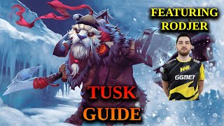 How To Play Tusk Offlane/4 Position - 7.32c Basic Tusk Guide