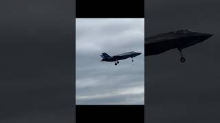 F-35 Lightning doing a missed approach and then landing