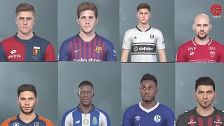 PES 2019 30 NEW FACES KONAMI DIDN'T REVEAL