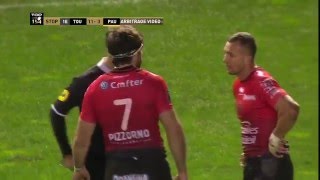 Quade Cooper's Silly Yellow card against Pau!