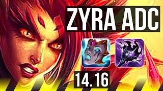 ZYRA & Leona vs YASUO & Senna (ADC) | 72% winrate, 9/2/6, Dominating | EUW Grandmaster | 14.16