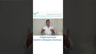 Entenda a origem emocional da gastrite e alterações intestinais. #gastrite #gastritenervosa