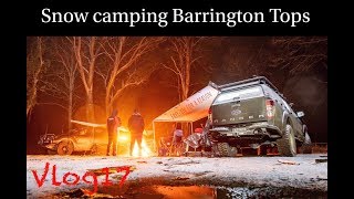 Snow camping Barrington Tops **VLOG17**