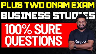 Plus Two Business Studies | 100% Sure Questions | Eduport