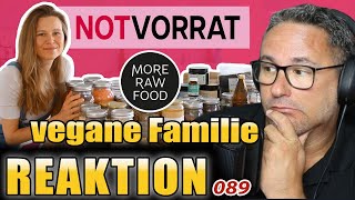 Gesunde Lebensmittel für Notfälle -  Vegane Familie - SURVIVAL PRO reagiert auf More Rawfood