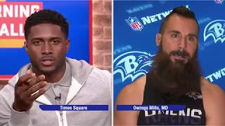 Eric Weddle addresses Ravens' QB situation | May 31, 2018