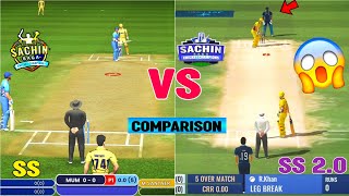 Sachin Saga Cricket Champions Vs Sachin Saga Pro Cricket Gameplay Full Comparison