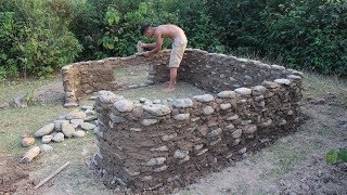 Primitive Technology: Stone House Part 06