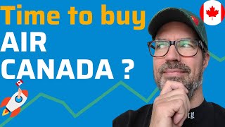 Is it Time to Buy Air Canada ? A share price and performance gap.