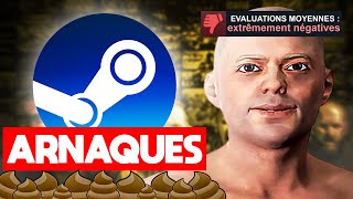 À quoi ressemblent les PIRES JEUX Steam ? (avis 100% négatifs)