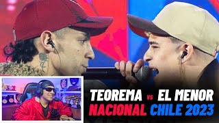 TEOREMA VS EL MENOR | RED BULL NACIONAL CHILE 2023 🌶️