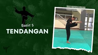 TENDANGAN, Materi 5 Dasar-dasar Pencak Silat