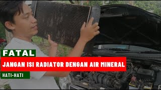 Jangan service radiator! Bahaya bisa turun mesin