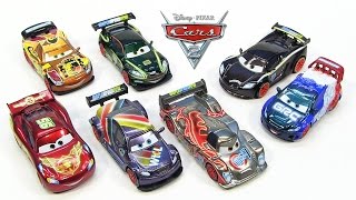 Disney Cars 2 Neon Racers Metallic Finish Lightning McQueen Shu Todoroki Lewis Hamilton Target WGP