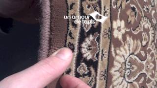 Unamourdetapis - tapis modèle S KAZBAH 9 beige inspiration Orient