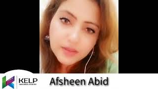 Mrs. Afsheen Abid message