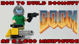 How to Build Doomguy as a LEGO Minifigure