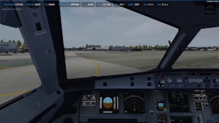 Prepar3D v4.1 / Lusitaniair Airbus A320 CS-TVB/ KSFO(San Francisco,US) - KSAN(San Diego,US) / VATSIM