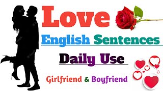 Love English Sentences|Romantic Love Sentences|competition mood|I love you kaise bole English me