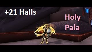 Holy Paladin | +21 Halls of Atonment | Mythic+ Dungeon Wow 9.1.5