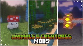 6 Minecraft Mods That Add Animals & Creatures | Naturalist, Fins & Tails, Earthbounds & More.