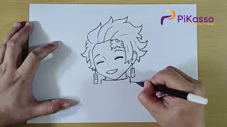 How to Draw Tanjiro : A Beginner's Guide