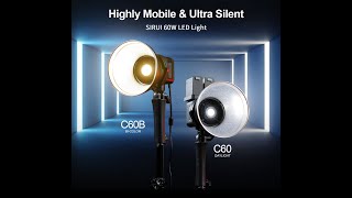 SIRUI C60 | C60B | E30B LED Fill Lights