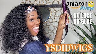 Easy & Affordable Amazon Prime Headband Wig $43+ | YSDIDWIGS #headbandwig #amazonwig