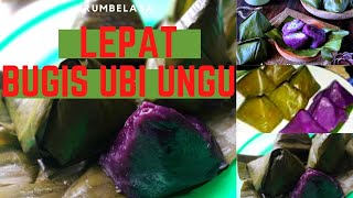 Cara Membuat Lepat Bugis Ubi Ungu Khas Kampar Anti Gagal