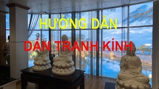 Tranh decal 3D dán kính | Edecoshop